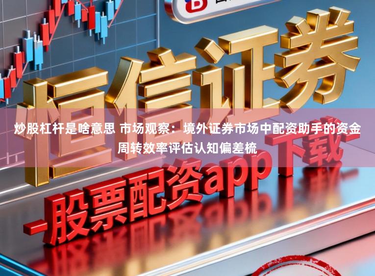 炒股杠杆是啥意思 市场观察：境外证券市场中配资助手的资金周转效率评估认知偏差梳