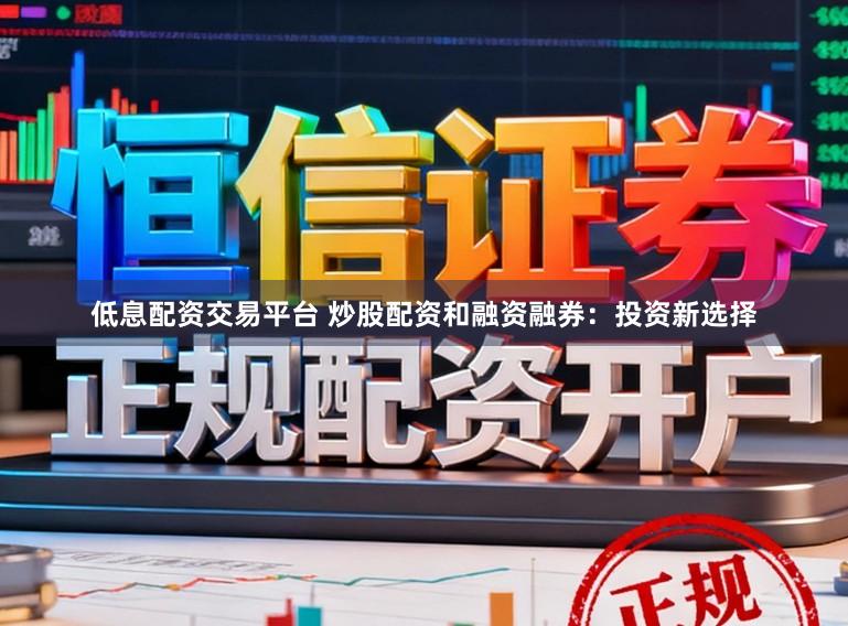 低息配资交易平台 炒股配资和融资融券：投资新选择